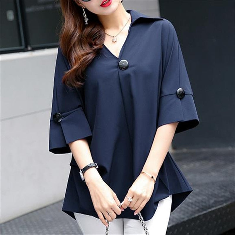 Sixsr New Women's t-shirts Overweight Plus Size Women Clothing Summer Style Chiffon Shirt Top Tee Woman Tees Tops Oversize Women's t-shirt