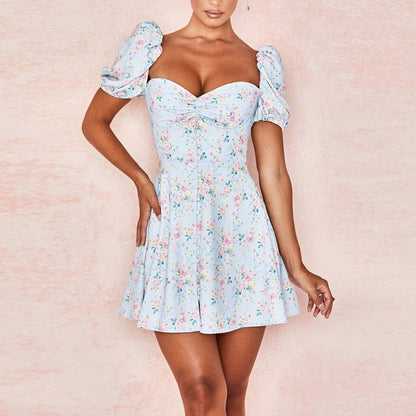 Sixsr Vintage Solid Button Midi Dress Sexy Party Club Bodycon Strapless High Split Dresses Women Spring Autumn Casual Vestidos