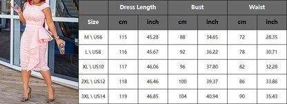 Sixsr Evening Party Date Women White See Through Hollow Out Floral Lace Bodycon Dress Office Lady Spring Summer Work Basic Dresses