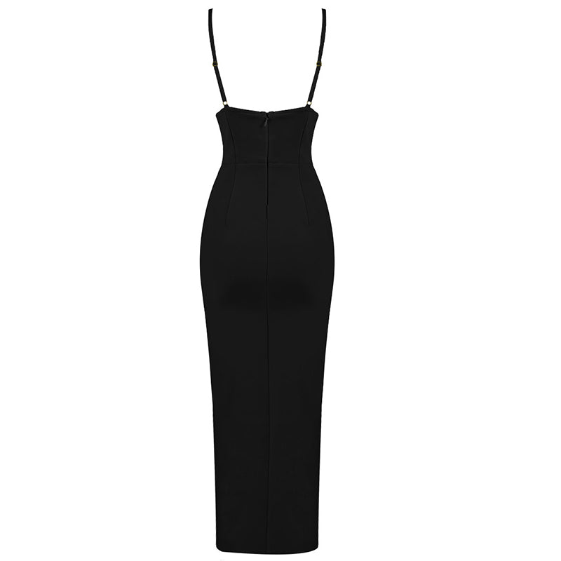 Sixsr Bandage Women Dress New Summer Sexy Party Club Elegant Bodycon Bandage Dress Spaghetti Strap Ladies Clothes