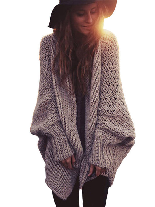 Oversize Batwing Sleeve Sweaters