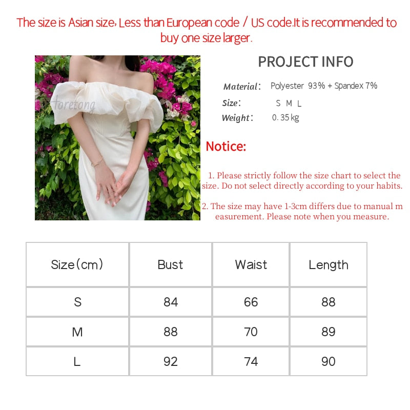 Vinatge Elegant Apricot Dress Women Slash Neck Mesh Patchwork Puff Short Sleeve Off Shoulder Dresses Bodycon Vestido