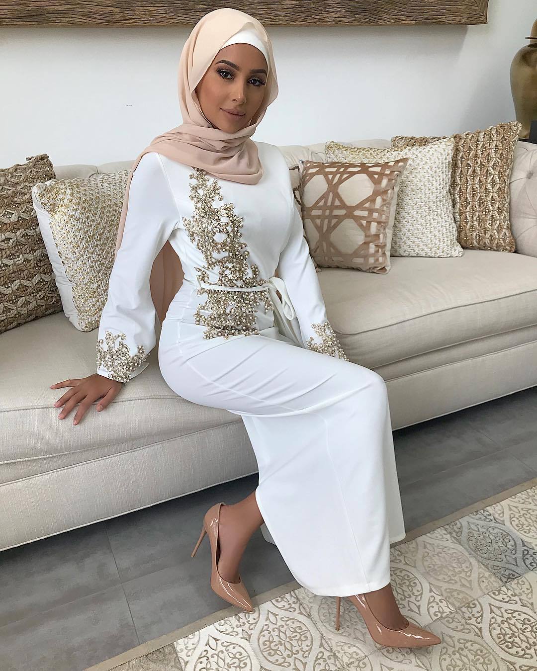 sixsr Spring Autumn Dresses for Women Embroidery Abaya Dubai Turkey Muslim Dress Evening Wedding Dress Kaftan Islamic Clothing Indian Dress Women Robe Vestidos