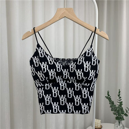 Y2k Tops Women Corset Top Korean Fashion Leopard Crop Top Camis Streetwear Sexy Tank Top Coquette   Summer New