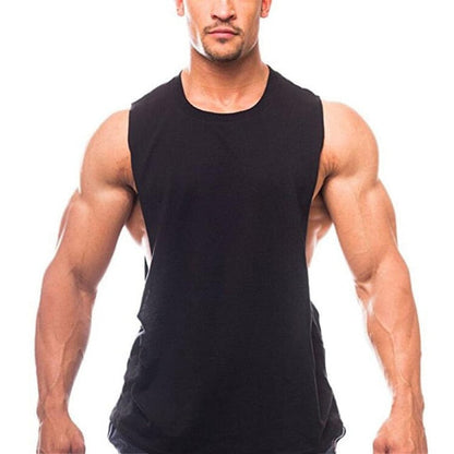 Brand New Plain Tank Top Men Bodybuilding singlet Gyms Stringer Sleeveless Shirt Blank Fitness Clothing Sportwear Muscle Vest