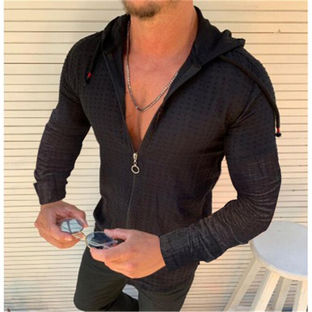 Men's shirt Camisa Summer long sleeve Cotton And Linen Male Blouse Top New Style Comfortable Men Beggar Shirt