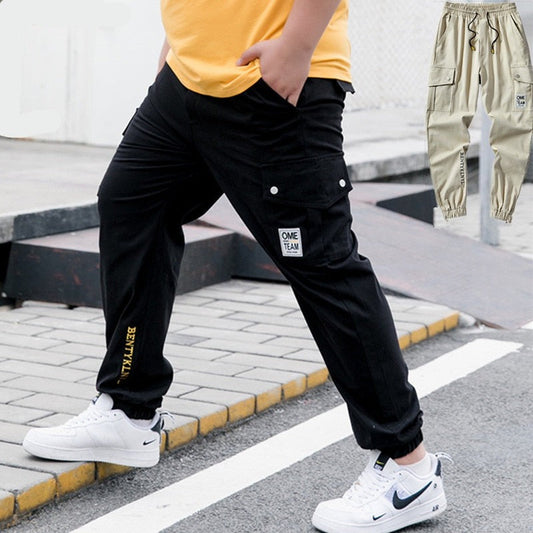 Loose Cargo Pants Joggers Hip Hop Safari Big Plus Size Sweatpants 5XL 6XL 8XL 9XL Cotton Stretched Ankle Length Harem Trousers