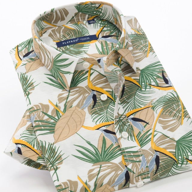 Men's short sleeve Hawaiian shirt, quick-drying shirt, larger Asian size, summer 2024, casual and floral, beach,XXL-10XL for men