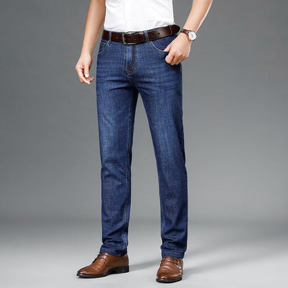 New Jeans Men's Stretch Jeans Classic Style Fashion Casual Business Cotton High Quality Fashion Jeans Men's Slim Pants Size28-40