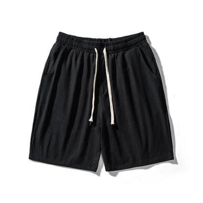 Privathinker Cotton Line Shorts Men Classic Basic Shorts 2024 Summer Thin Fabric Cool Shorts Casual Shorts Pants Men's Clothing