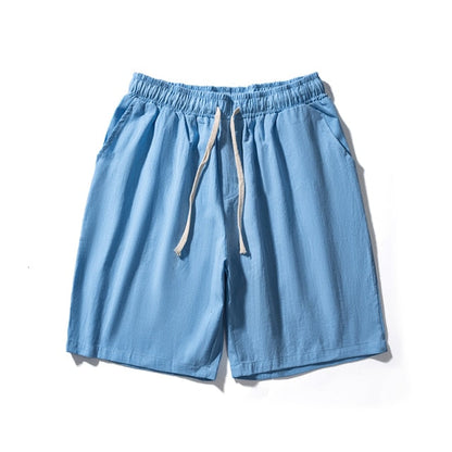 Privathinker Cotton Line Shorts Men Classic Basic Shorts 2024 Summer Thin Fabric Cool Shorts Casual Shorts Pants Men's Clothing