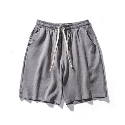 Privathinker Cotton Line Shorts Men Classic Basic Shorts 2024 Summer Thin Fabric Cool Shorts Casual Shorts Pants Men's Clothing