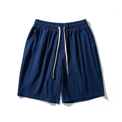 Privathinker Cotton Line Shorts Men Classic Basic Shorts 2024 Summer Thin Fabric Cool Shorts Casual Shorts Pants Men's Clothing