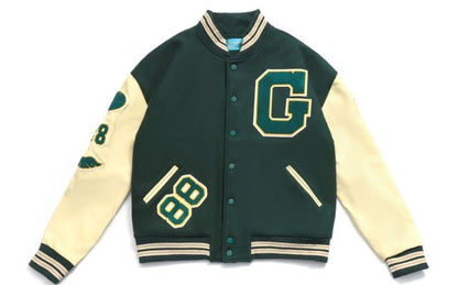 Hip Hop Varsity Jacket Mens Furry Letters Embroidery Color Block College Jackets Womens Harajuku Fashion Baseball Coats Unisex